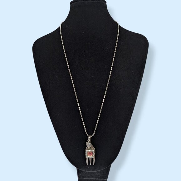 V. I Forking Love You Pendant Necklace - Picture 3 of 6